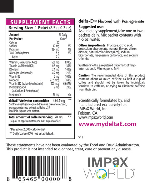 delta-E Energy Drink 30-Pack